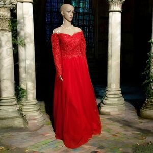 RED WEDDING DRESS